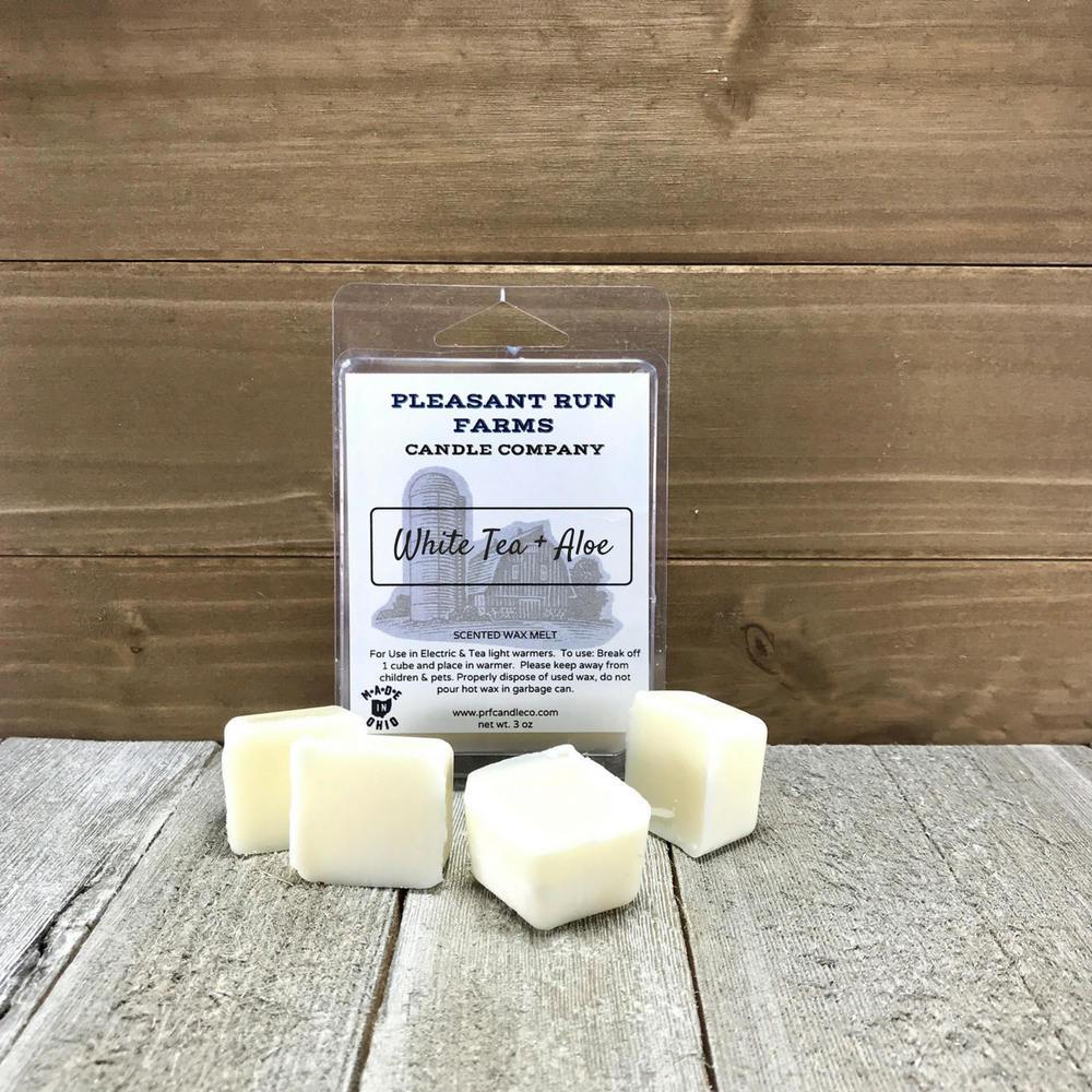 White Tea & Aloe Pleasant Run Farms Candle Co