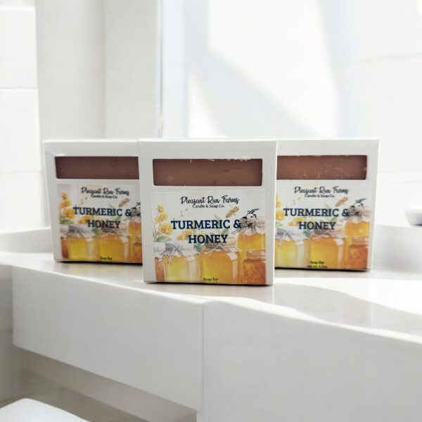 Organic Turmeric Soap Bar with Goat Milk – Handmade Skincare